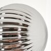 Remaisnil Staande lamp - Glas 15 cm Zwart, 3-lichts