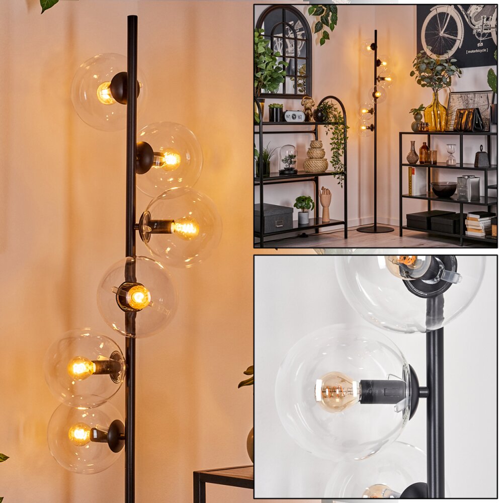 Gastor Staande lamp - Glas 15 cm Duidelijk, 6-lichts main product photo