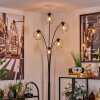 Koyoto Staande lamp - Glas 15 cm Duidelijk, 5-lichts