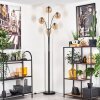 Koyoto Staande lamp - Glas 15 cm Amber, 5-lichts