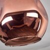 Ripoll Plafondlamp - Glas 25 cm Koperkleurig, 1-licht