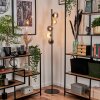 Remaisnil Staande lamp - Glas 10 cm, 12 cm Zwart, 5-lichts