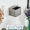 Chuitna Muurlamp LED Antiek nikkel, 1-licht