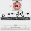 Ripoll Hanger - Glas 30 cm Koperkleurig, 3-lichts