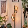 Remaisnil Staande lamp - Glas 12 cm, 15 cm Zwart, 5-lichts