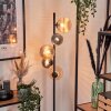 Remaisnil Staande lamp - Glas 12 cm, 15 cm Zwart, 5-lichts