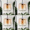 Lauden Hanger - Glas 25 cm Amber, Duidelijk, 3-lichts