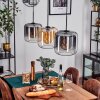 Lauden Hanger - Glas 25 cm Amber, Duidelijk, Rookkleurig, 3-lichts