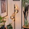 Remaisnil Staande lamp - Glas 12 cm, 15 cm Zwart, 5-lichts