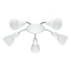 Eglo Dakar 6 Muurlamp LED Chroom, Wit, 5-lichts