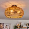 Brandala Plafondlamp 40 cm Zwart, 3-lichts