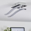 Biskopstorp Plafondlamp LED Chroom, 1-licht