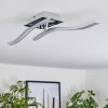 Biskopstorp Plafondlamp LED Chroom, 1-licht