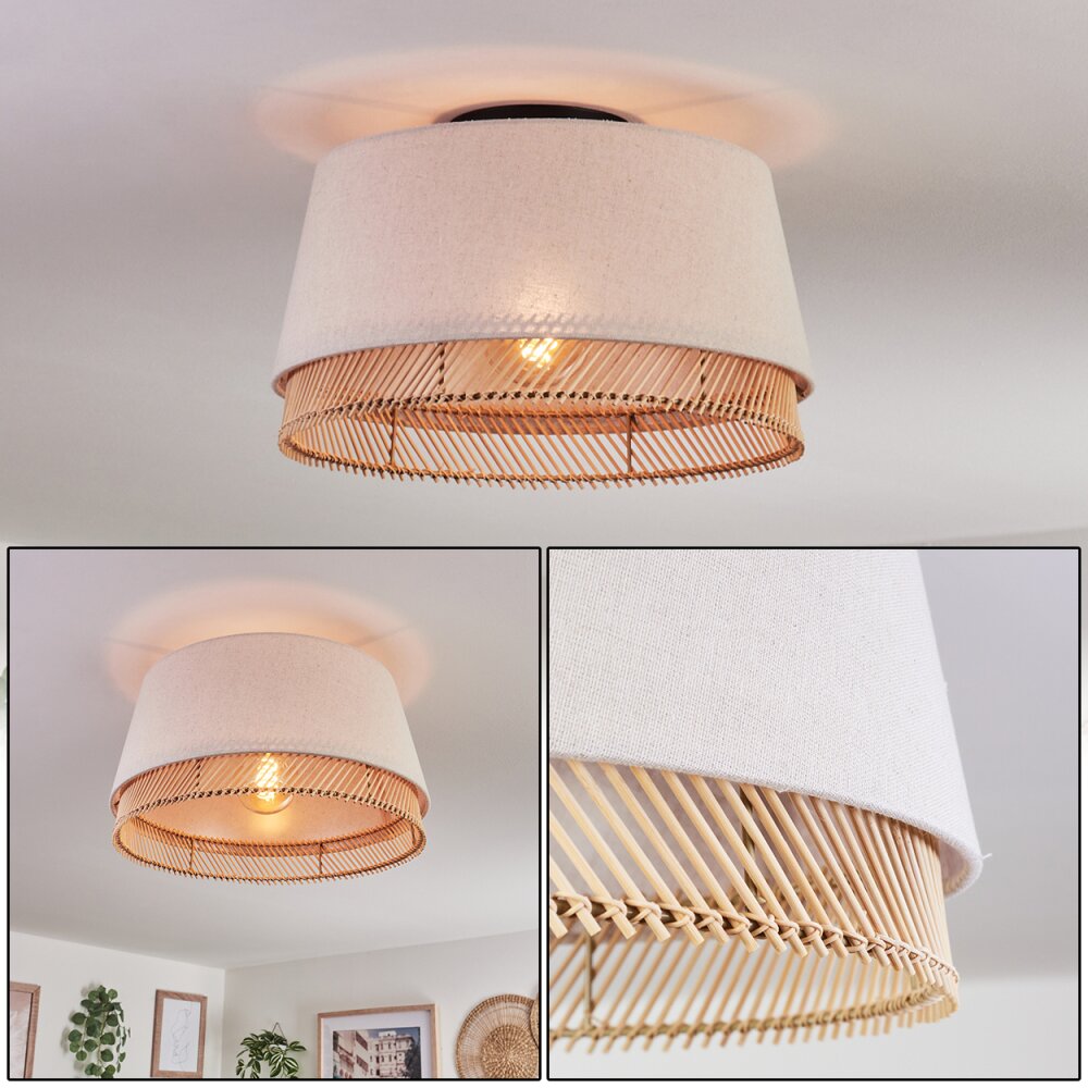 Bosatorp Plafondlamp Zwart, 1-licht main product photo