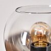Koyoto Tafellamp 15 cm Duidelijk, Rookkleurig, 1-licht