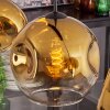 Ripoll Hanglamp Goud, Duidelijk, 3-lichts
