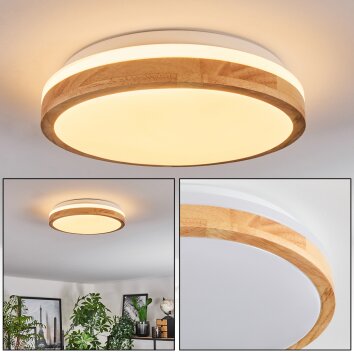 Sofo Plafondlamp LED Wit, 1-licht Sofo Plafondlamp LED Wit, 1-licht