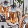 Vevino Hanglamp Zwart, 3-lichts
