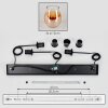 Vevino Hanglamp Zwart, 3-lichts