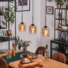 Vevino Hanglamp Zwart, 3-lichts