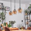 Vevino Hanglamp Zwart, 3-lichts