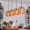 Lauden Hanglamp Zwart, 4-lichts
