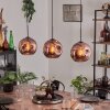 Ripoll Hanglamp Zwart, 3-lichts