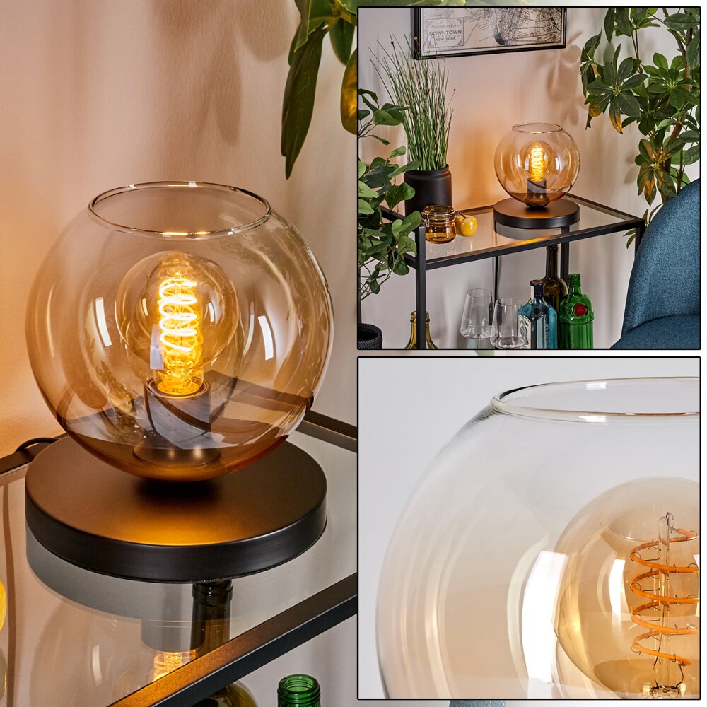 Apedo Tafellamp Amber, Duidelijk, 1-licht main product photo