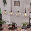 Ripoll Hanglamp Zwart, 4-lichts