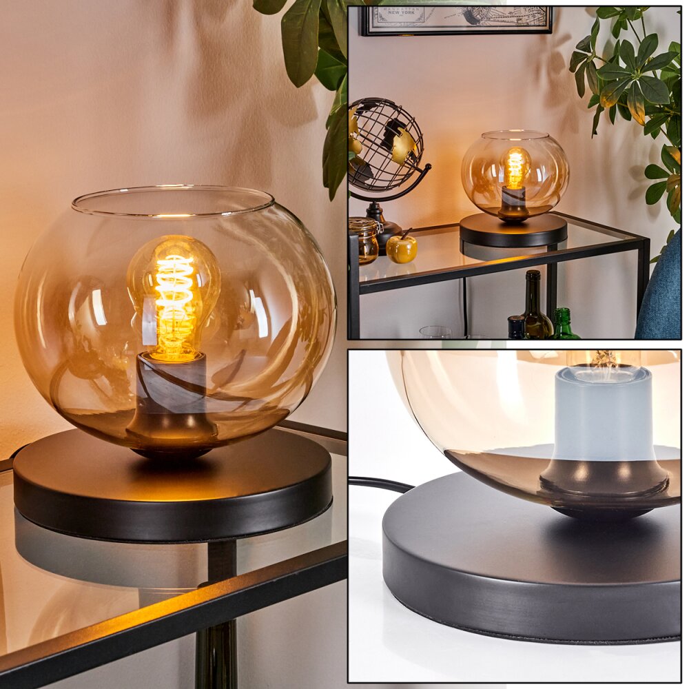 Apedo Tafellamp Amber, Duidelijk, 1-licht main product photo