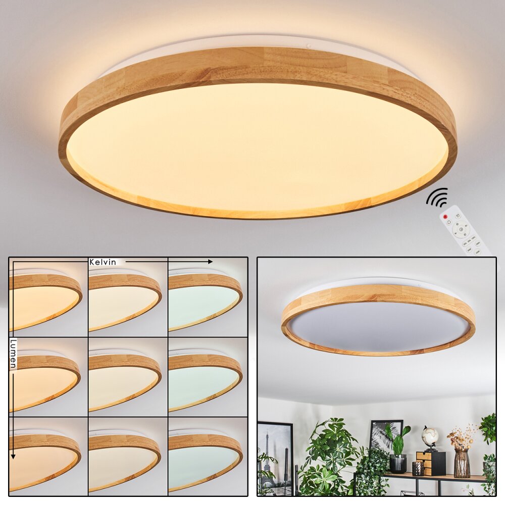 Sofo Plafondlamp LED Wit, 1-licht, Afstandsbediening main product photo