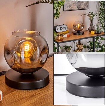 Ripoll Tafellamp Zwart, 1-licht Ripoll Tafellamp Zwart, 1-licht