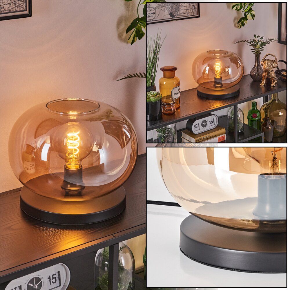 Apedo Tafellamp Zwart, 1-licht main product photo