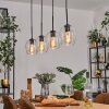 Vevino Hanglamp Zwart, 4-lichts