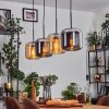 Lauden Hanglamp Zwart, 4-lichts