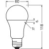 Osram E27 LED 13 Watt daglichtwit 1521 Lumen