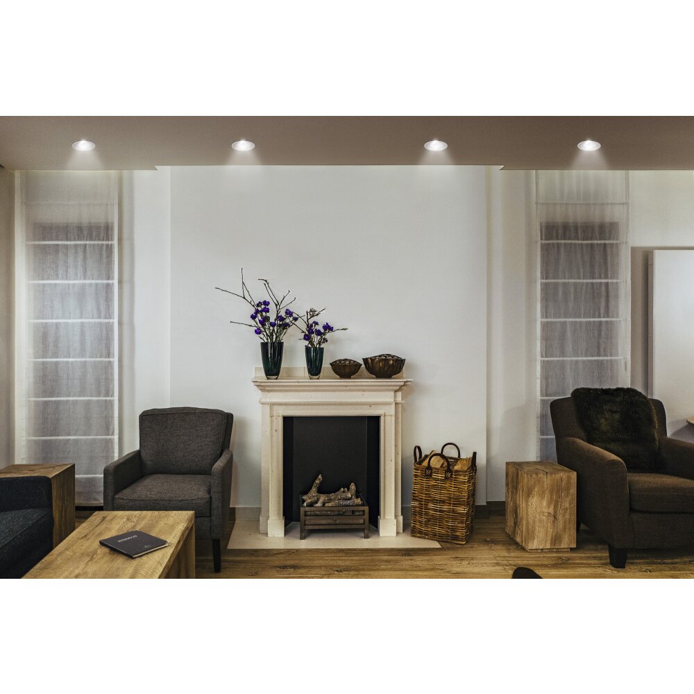 Ledvance Twist Inbouw armatuur LED Zilver, Wit, 1-licht