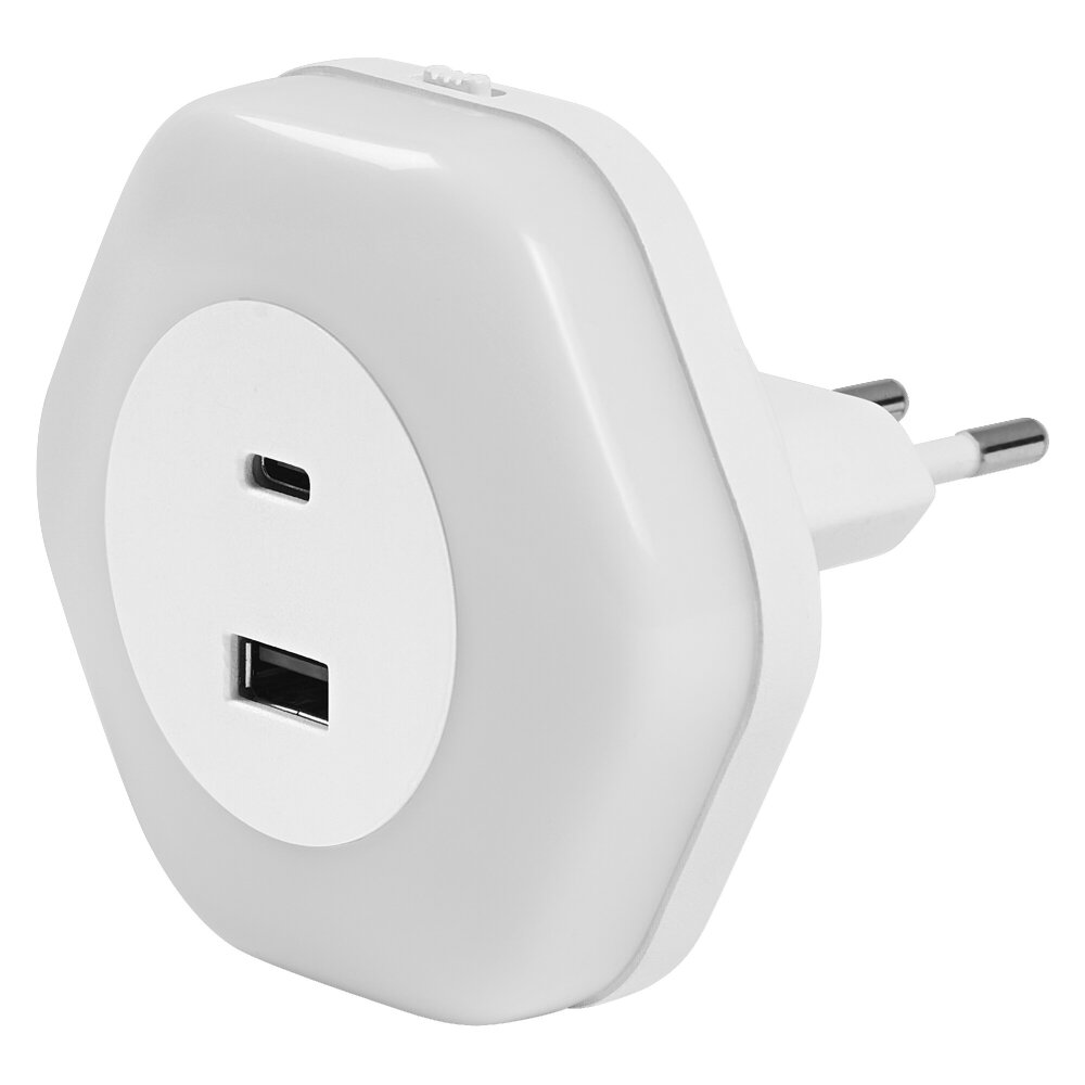 Ledvance Lunetta Stopcontact licht LED Wit, 1-licht, Bewegingsmelder main product photo