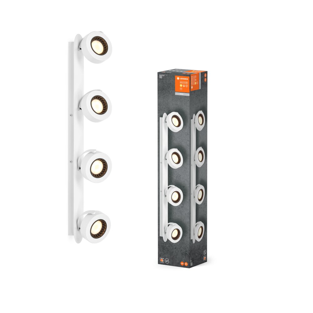Ledvance Decor Plafondlamp LED Wit, 4-lichts main product photo