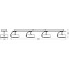 Ledvance Decor Plafondlamp LED Wit, 4-lichts