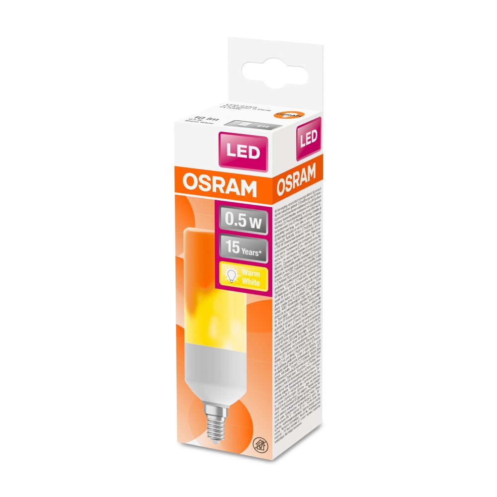 OSRAM FLAME LED E14 0,5 Watt 1500 Kelvin 10 Lumen