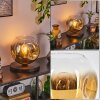 Ripoll Tafellamp Goud, Duidelijk, 1-licht