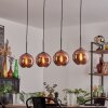 Koyoto Hanglamp Koperkleurig, 4-lichts