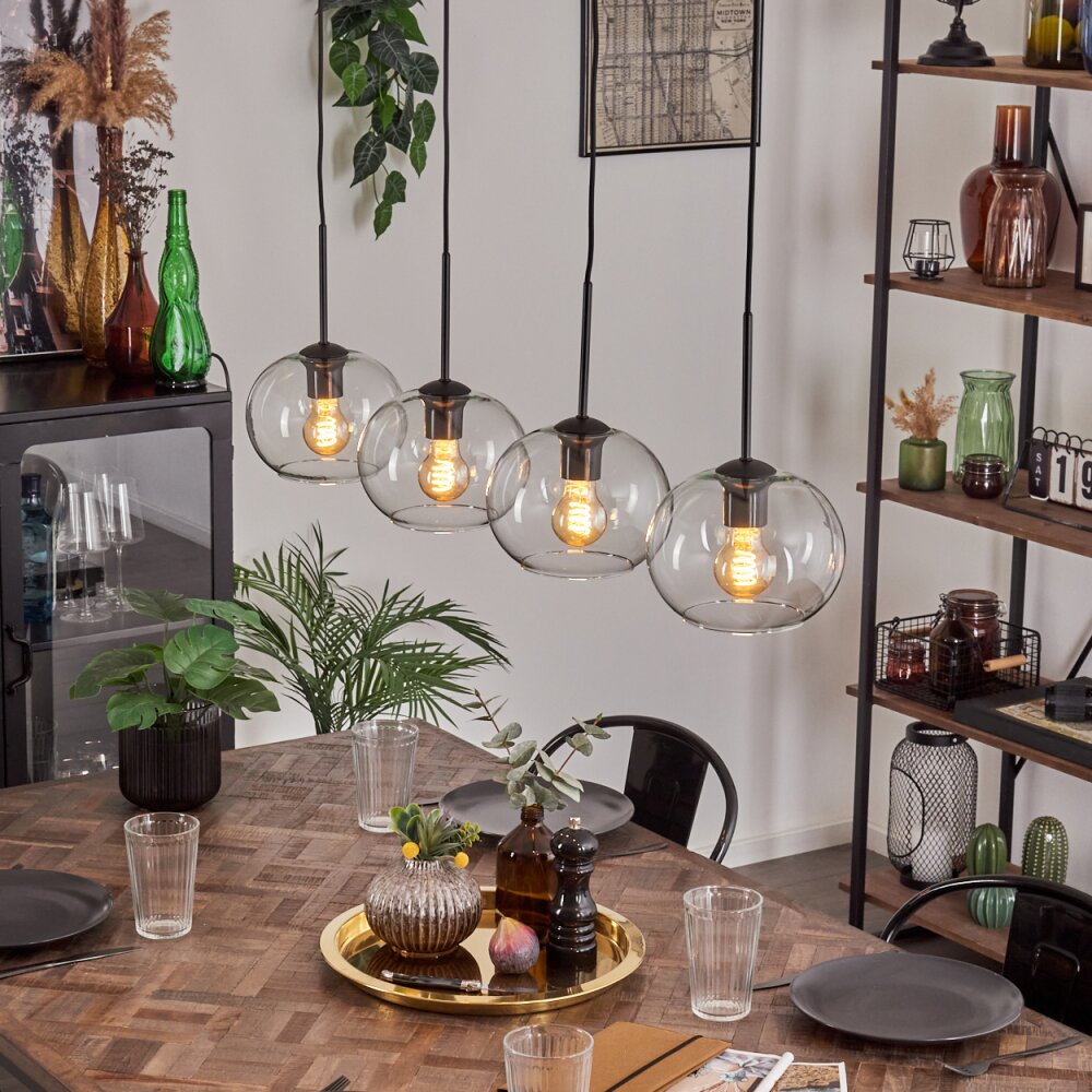 Apedo Hanglamp Duidelijk, 4-lichts main product photo