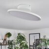 Rishult Plafondlamp LED Wit, 1-licht