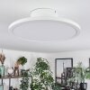 Rishult Plafondlamp LED Wit, 1-licht