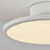 Rishult Plafondlamp LED Wit, 1-licht