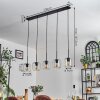 Lauden Hanglamp Zwart, 5-lichts