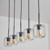 Lauden Hanglamp Zwart, 5-lichts