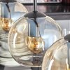 Koyoto Hanglamp Amber, Duidelijk, 4-lichts